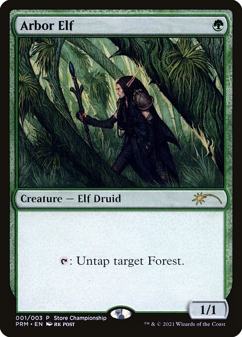 Arbor Elf (1) - Wizards Play Network 2021 - Game On