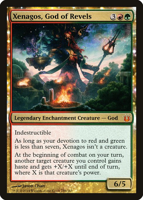 Xenagos, God of Revels (156) (Foil) - Born of the Gods - Game On