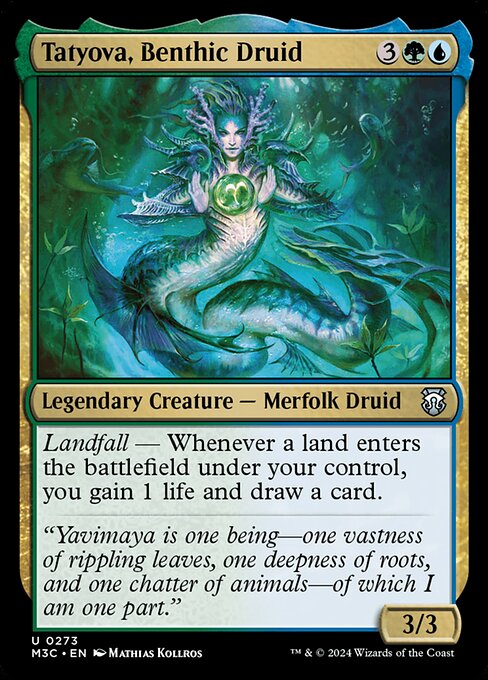 Tatyova, Benthic Druid (273) - Modern Horizons 3 Commander - Game On
