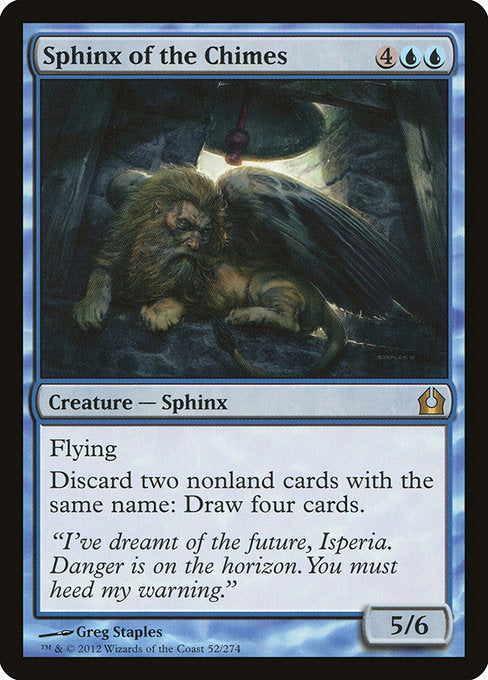 Sphinx of the Chimes (52) (Foil) - Return to Ravnica - Game On