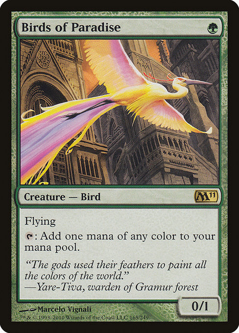 Birds of Paradise (165) - Magic 2011 - Game On