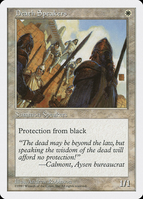 Death Speakers (24) - Fifth Edition - Game On