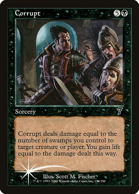 Corrupt (124★) (Foil) - Seventh Edition - Game On