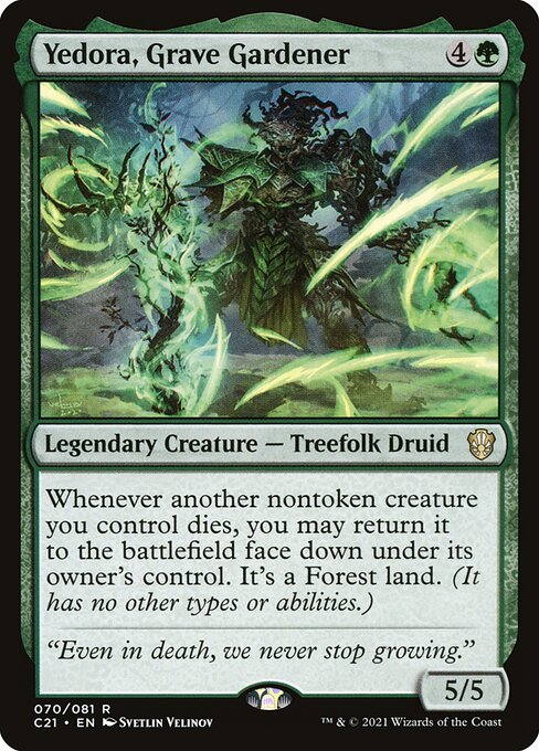 Yedora, Grave Gardener (70) - Commander 2021 - Game On