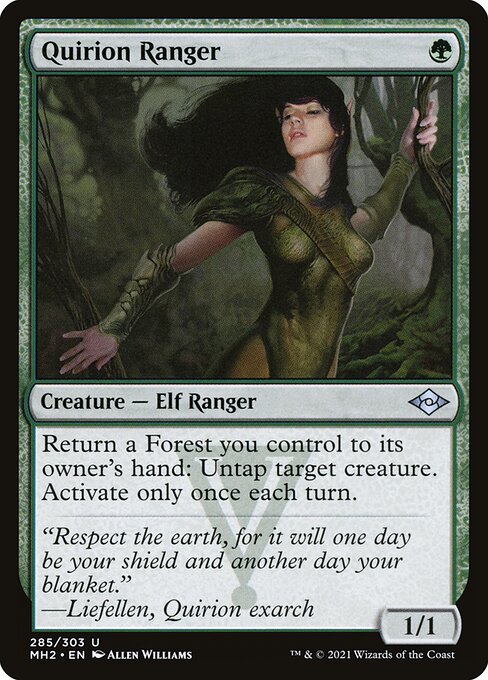 Quirion Ranger (285) (Foil) - Modern Horizons 2 - Game On