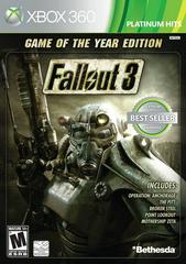 Fallout 3 [Game of the Year Platinum Hits] - Xbox 360 (Loose (Game Only)) - Game On