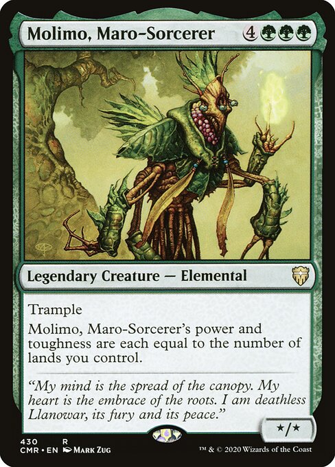 Molimo, Maro-Sorcerer (430) - Commander Legends - Game On