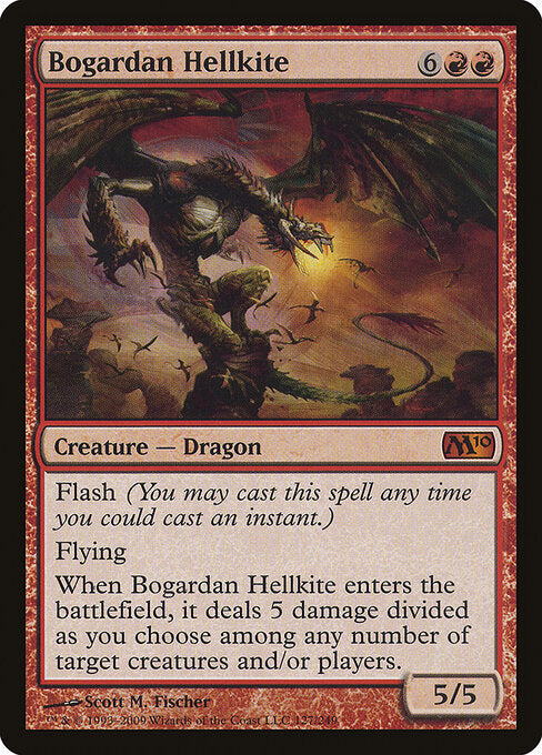 Bogardan Hellkite (127) - Magic 2010 - Game On