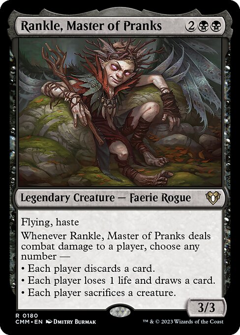 Rankle, Master of Pranks (180) - Commander Masters - Game On