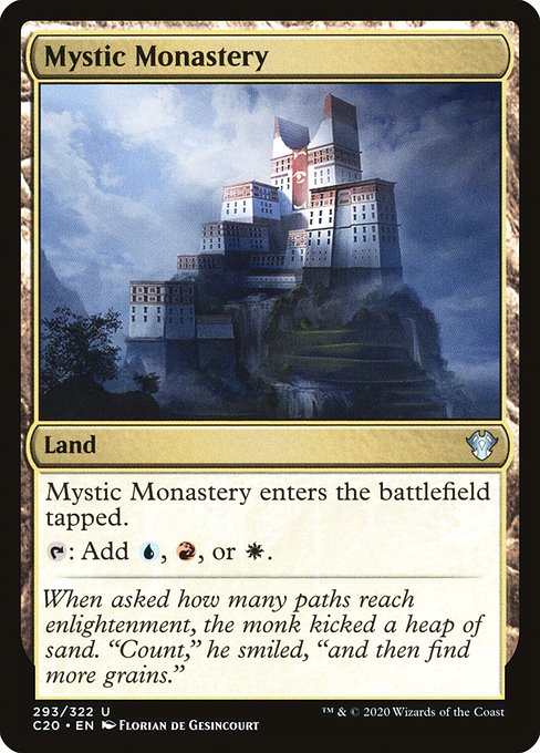 Mystic Monastery (293) - Commander 2020 - Game On