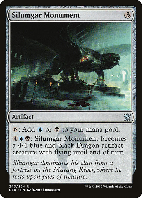 Silumgar Monument (243) (Foil) - Dragons of Tarkir - Game On