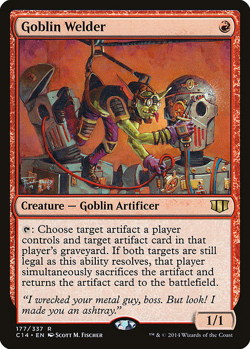 Goblin Welder (177) - Commander 2014 - Game On