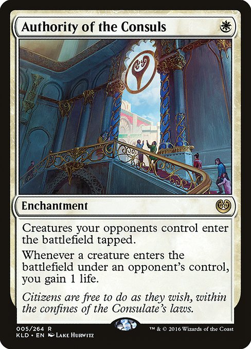 Authority of the Consuls (5) (Foil) - Kaladesh - Game On