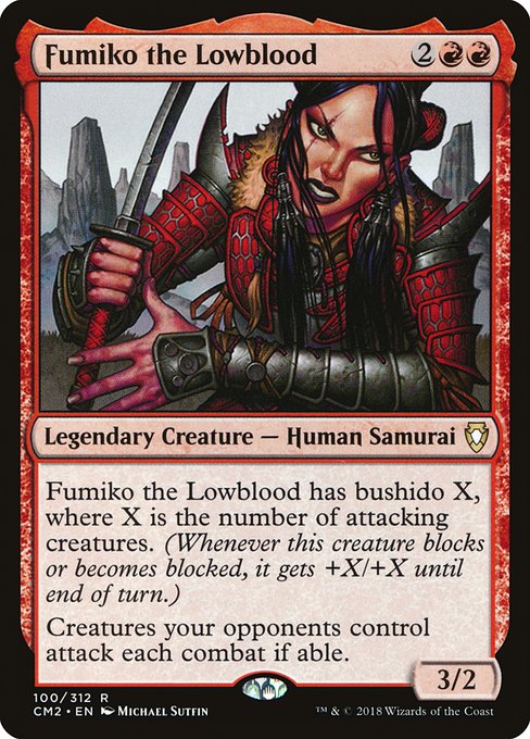 Fumiko the Lowblood (100) - Commander Anthology Volume II - Game On