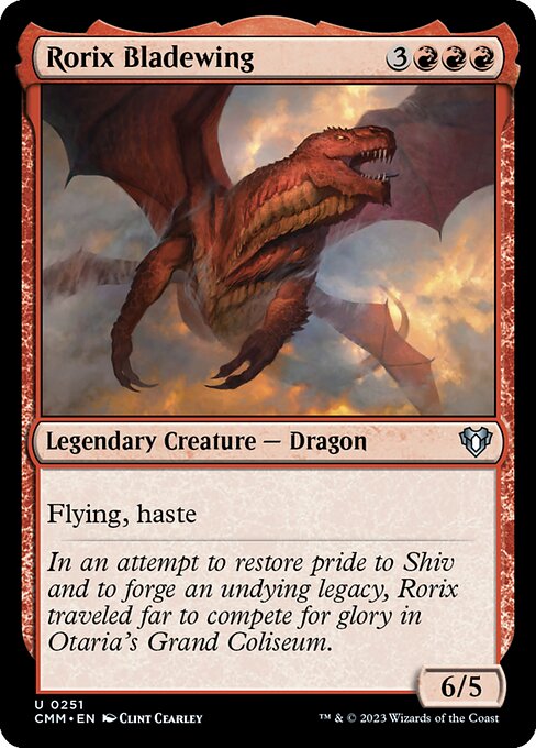 Rorix Bladewing (251) - Commander Masters - Game On