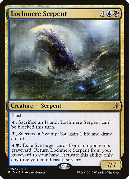 Lochmere Serpent (195) - Throne of Eldraine - Game On