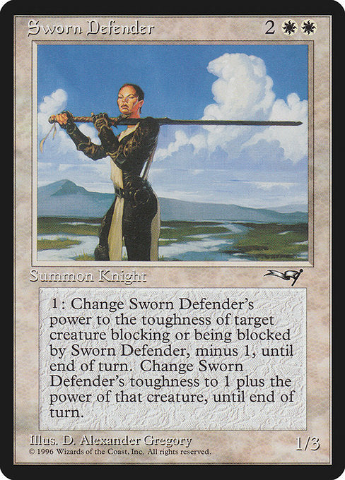 Sworn Defender (19) - Alliances - Game On