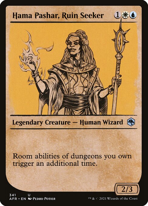 Hama Pashar, Ruin Seeker (341) - SHOWCASE - Adventures in the Forgotten Realms - Game On
