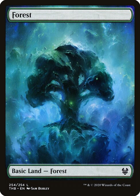 Forest (254) - FULL ART - Theros Beyond Death - Game On
