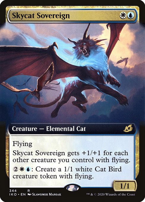 Skycat Sovereign (344) - EXTENDED ART - Ikoria: Lair of Behemoths - Game On
