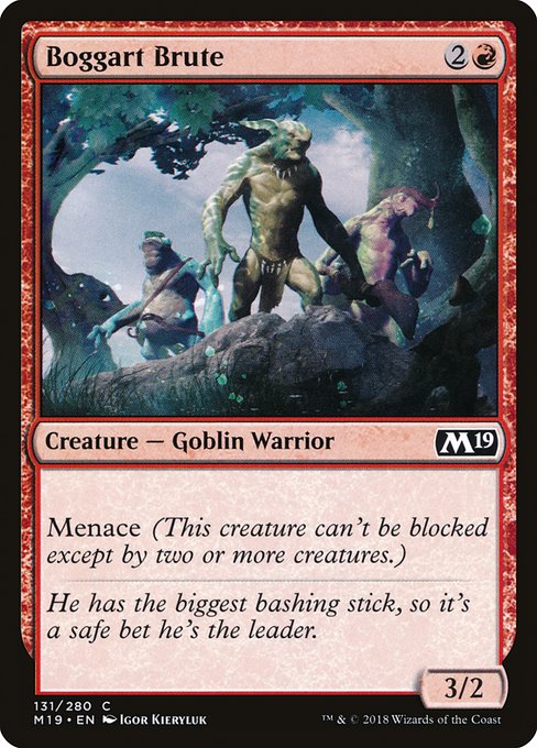 Boggart Brute (131) (Foil) - Core Set 2019 - Game On