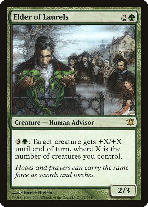 Elder of Laurels (177) (Foil) - Innistrad - Game On
