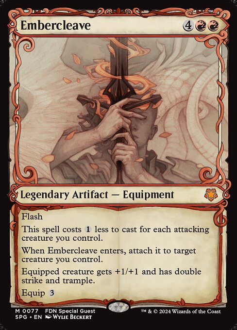 Embercleave (77) - SHOWCASE (Foil) - Special Guests - Game On