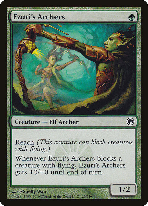 Ezuri's Archers (120) - Scars of Mirrodin - Game On