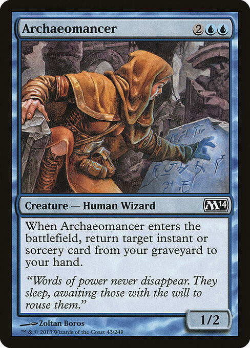 Archaeomancer (43) (Foil) - Magic 2014 - Game On