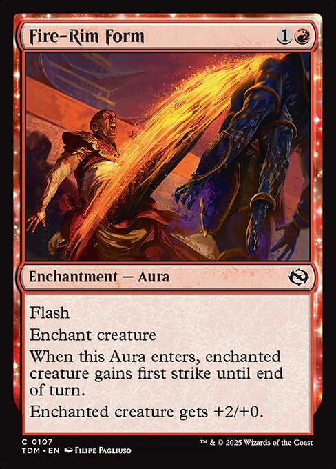 Fire-Rim Form (107) - Tarkir: Dragonstorm - Game On