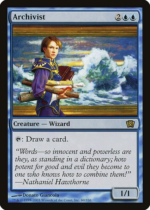 Archivist (60★) - Eighth Edition - Game On