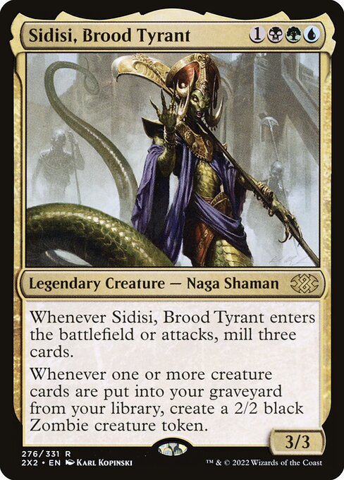 Sidisi, Brood Tyrant (276) - Double Masters 2022 - Game On