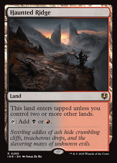 Haunted Ridge (280) (Foil) - Innistrad Remastered - Game On