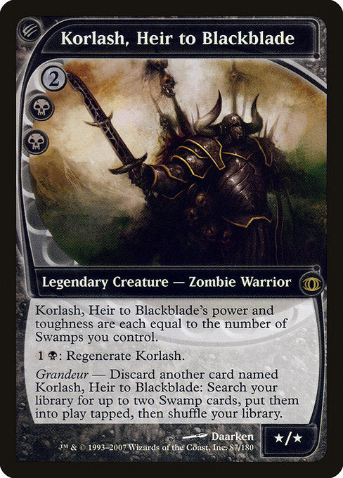Korlash, Heir to Blackblade (87) - Future Sight - Game On
