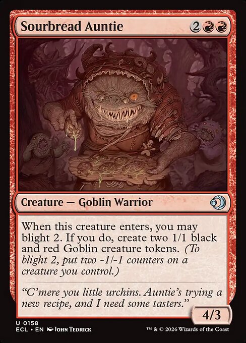 Sourbread Auntie (158) (Foil) - Lorwyn Eclipsed - Game On
