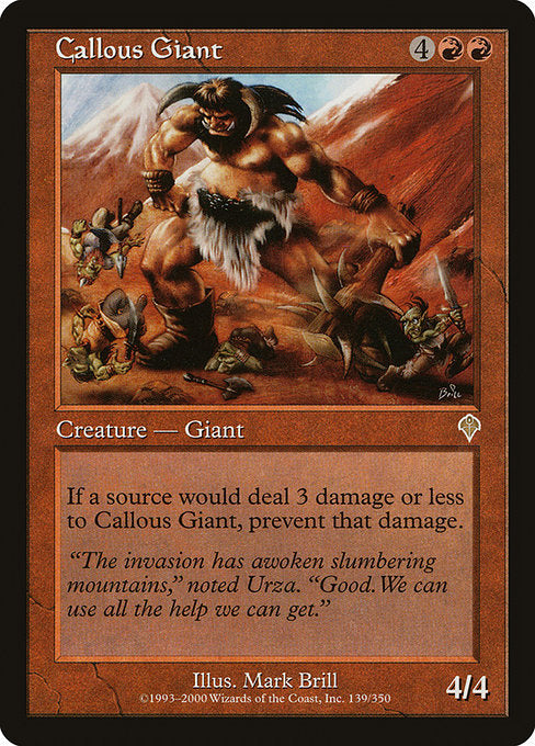 Callous Giant (139) - Invasion - Game On