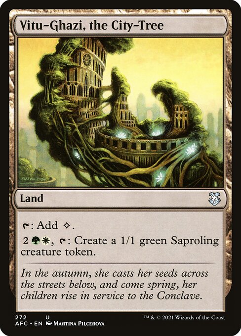 Vitu-Ghazi, the City-Tree (272) - Forgotten Realms Commander - Game On