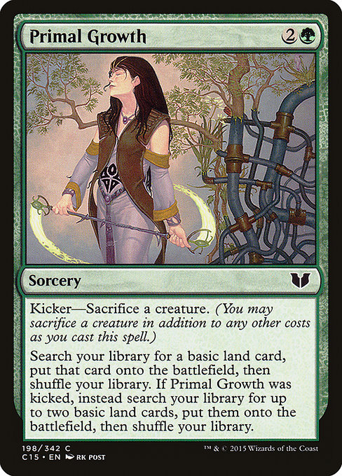 Primal Growth (198) - Commander 2015 - Game On