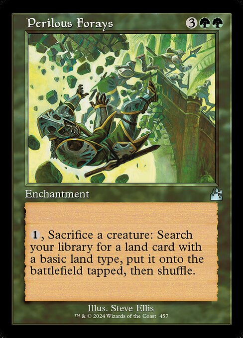 Perilous Forays (457) (Foil) - Ravnica Remastered - Game On