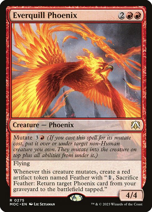Everquill Phoenix (275) - March of the Machine Commander - Game On