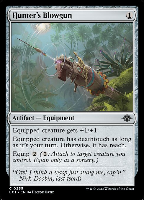 Hunter's Blowgun (255) - The Lost Caverns of Ixalan - Game On