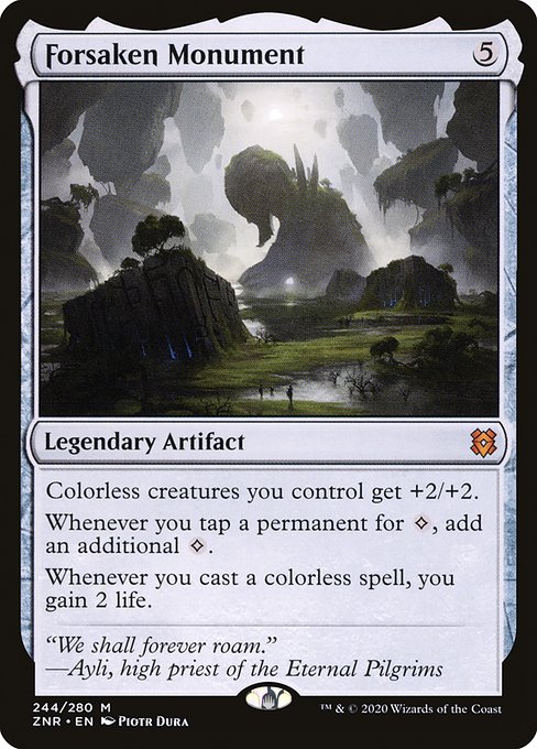 Forsaken Monument (244) - Zendikar Rising - Game On