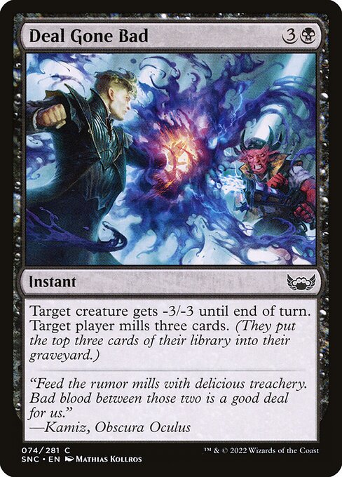 Deal Gone Bad (74) (Foil) - Streets of New Capenna - Game On