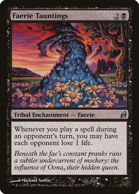 Faerie Tauntings (112) - Lorwyn - Game On