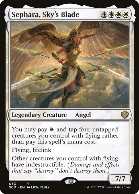 Sephara, Sky's Blade (33) - Starter Commander Decks - Game On