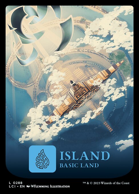 Island (288) - FULL ART - The Lost Caverns of Ixalan - Game On
