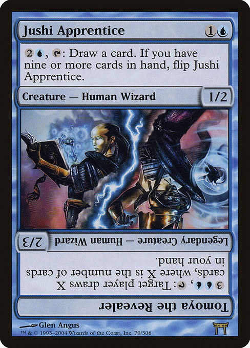 Jushi Apprentice // Tomoya the Revealer (70) - Champions of Kamigawa - Game On