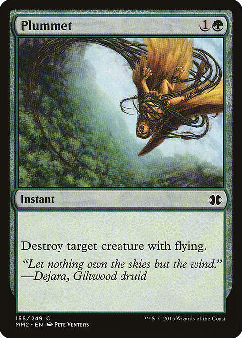 Plummet (155) (Foil) - Modern Masters 2015 - Game On
