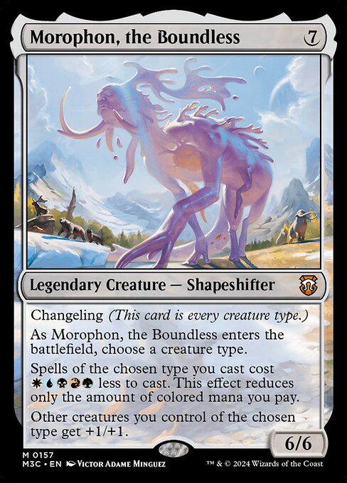 Morophon, the Boundless (157) - Modern Horizons 3 Commander - Game On
