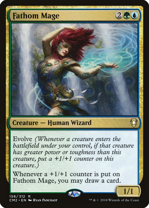 Fathom Mage (156) - Commander Anthology Volume II - Game On